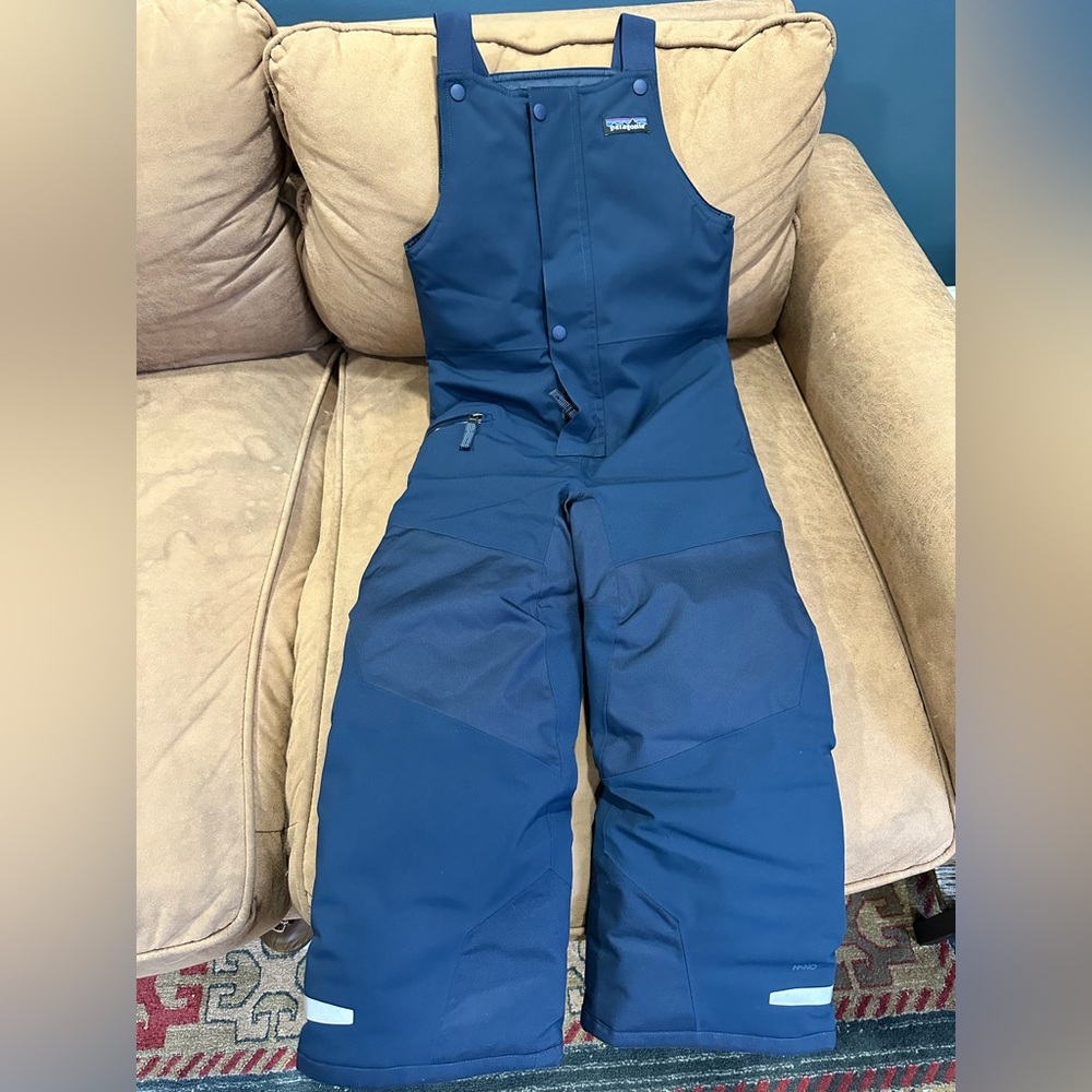 Like new only worn once or twice Patagonia snow pants with bib